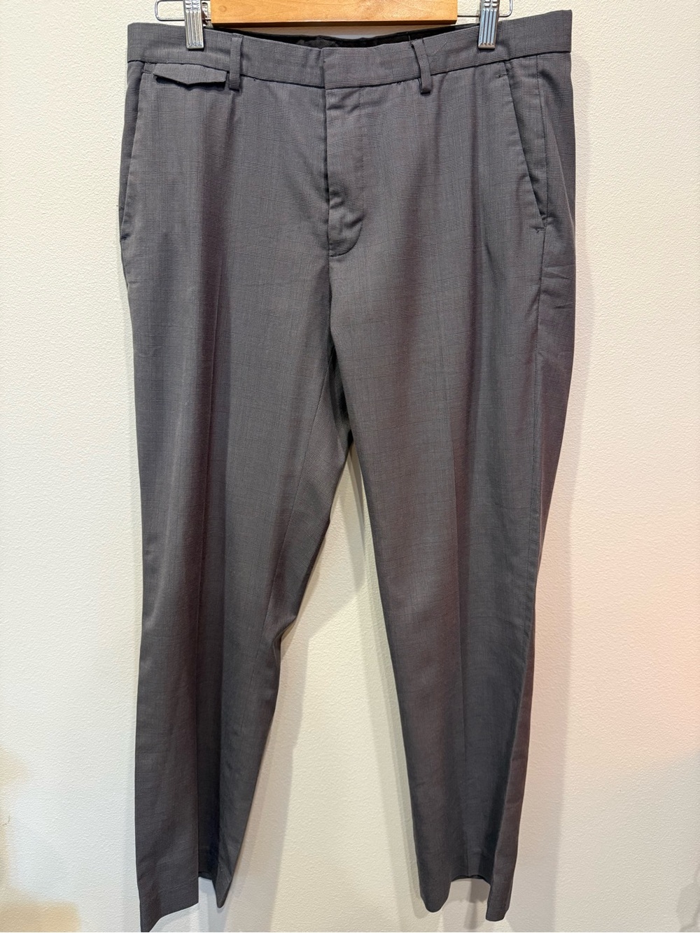 Calvin Klein Charcoal Gray Dress Trousers
